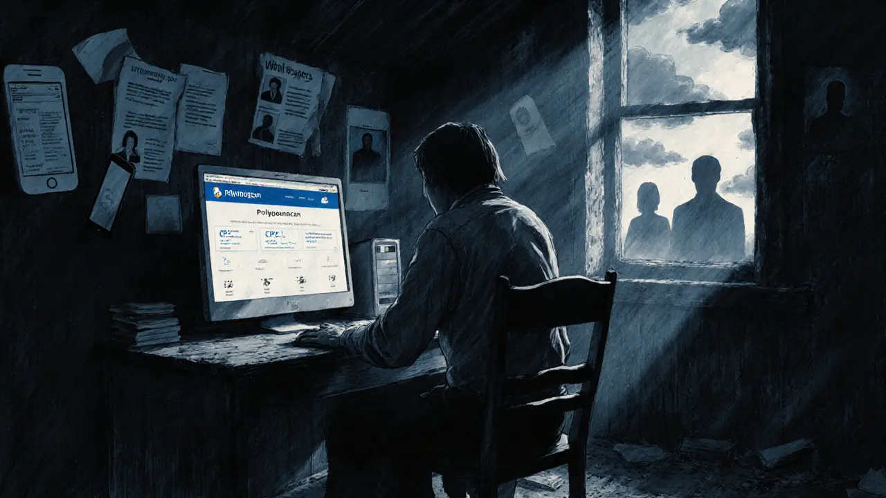 A figure stares at a computer screen showing CPR tokens, while ghostly app silhouettes fade into dust around them.