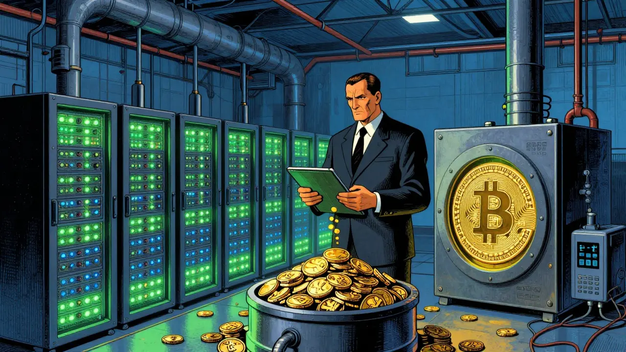 Government officials overseeing licensed crypto mining facility
