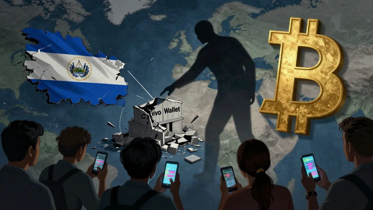 IMF pressure and technical glitches affecting the Chivo wallet system