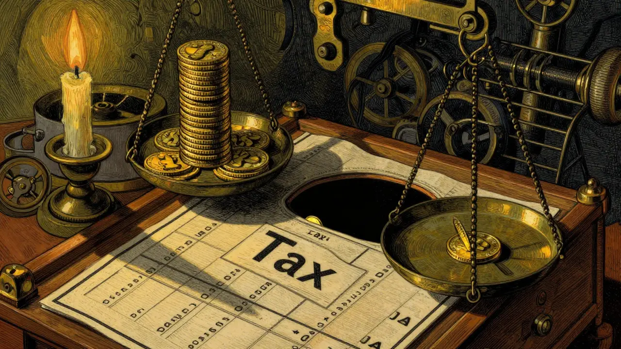 Artistic depiction of coins vanishing into a void, symbolizing hidden trading fees.