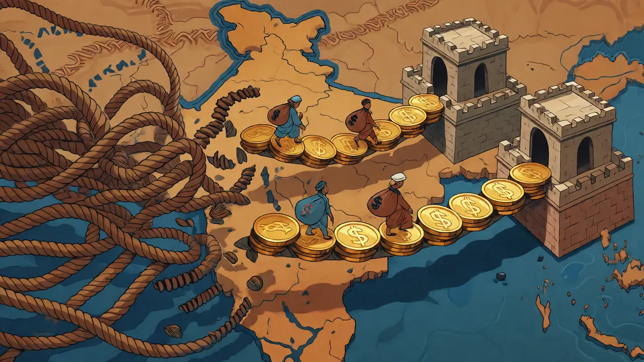 Traders moving funds from chaotic offshore exchanges to secure domestic platforms via golden bridges.